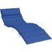 Maison Exclusive - Coussin de chaise longue bleu royal 180x60x4 cm Tissu Oxford