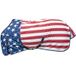 Drapeau américain USA : Couverture d'écurie imperméable Couleurs USA Respirante Rembourrée 300g Modèle Niagara