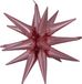 Amscan Folieballon 3D Ster Rosegold 76 x 88 cm