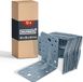 HELPMATE – Hoekverbinder met flens 90x90x65 mm – 12 stuks