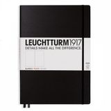Leuchtturm1917 Notitieboek XL - Master Slim Blanco - Zwart
