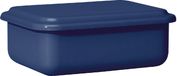 Riess opslagcontainers, geëmailleerd, Serve + Store | Heidelbeerblau (blauwbes) 15x11x5cm