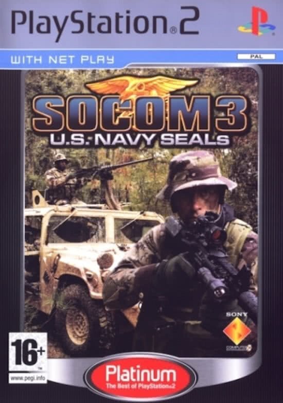Sony SOCOM 3: US Navy Seals Platinum Edition