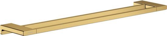 Hansgrohe AddStoris Handdoekhouder Wand Dubbel 65 Polished Gold Optic