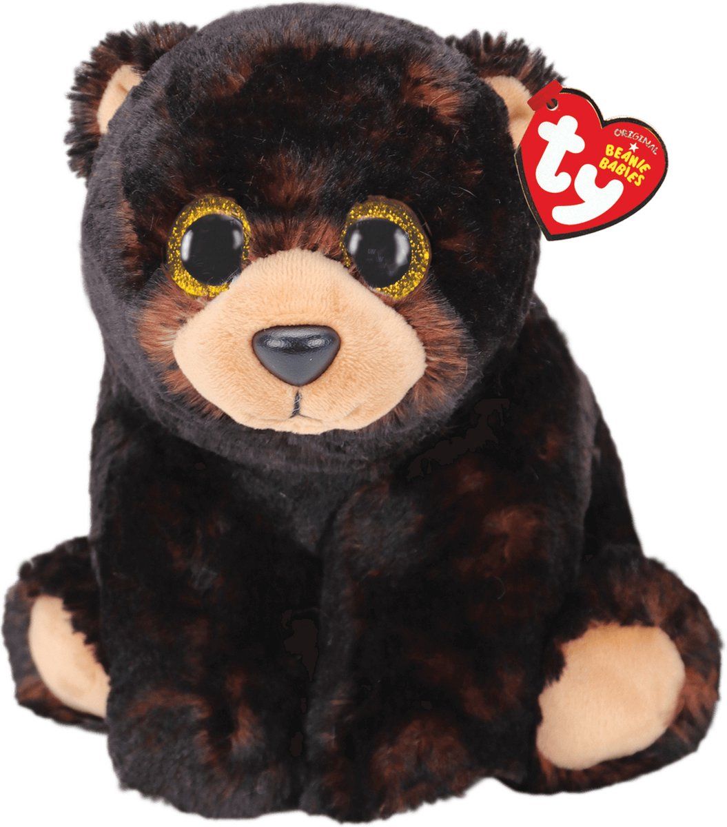 TY Beanie Buddy - Beer Kodi - 24 CM - Bruin