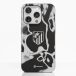 Fibriva Coque de téléphone officielle de l'Atlético Madrid Tie Dye Gris