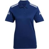 adidas dames Squadra25 Cotton Polo Shirt, team navy blue 2/white, XS