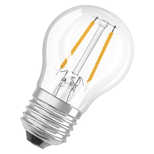 OSRAM Lamps OSRAM Superstar dimbare LED lamp met bijzonder hoge kleurweergave (CRI90), E27-basis Filament optiek ,Koud wit (4000K), 470 Lumen, substituut voor 40W-verlichtingsmiddel dimbaar, 1-Pak