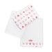 TI TIN Sheets Hearts Ledikant van 60 x 120 cm. 100% katoen, 3 stuks