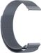 By Qubix Qubix Milanese Bandje - Space Grey - Garmin Forerunner 55 / 245 / 645