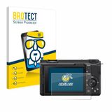 BROTECT Screenprotector voor Sony Alpha ZV-E10 II Beschermglas transparant