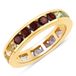 Rafaela Donata Ring - Zilver - Amethist - Geelgoud - Maat 60
