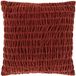 Unique Living Coussin décoratif Marjo - Tissu - Bordeaux/Brun - 45 x 45 cm