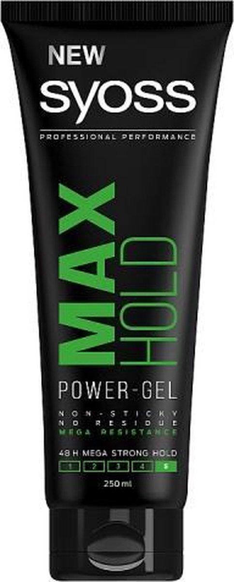 Syoss SYOSS_Gel Max Hold - Gel voor haar - megamocne utrwalenie - 250ml