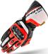 SHIMA STR-2 Zwart Wit Rood Handschoenen - Maat 2XL