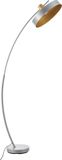 lux.pro Stafford vloerlamp 159 cm grijs E27