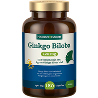Holland & Barrett Ginkgo Biloba 120mg - 180 capsules