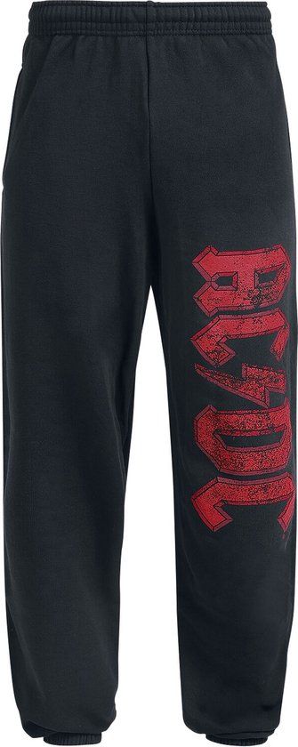 AC/DC Logo Heren Trainingsbroek - zwart - L