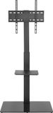 VDD Gaming EWS BV TV standaard - tv monitor statief beurs - draaibaar - hoogte verstelbaar 134 cm tot 146 cm