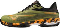 Mizuno Wave Exceed Light 2 Padelschoen Heren donkergroen - oranje - zwart