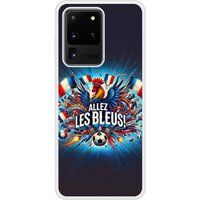 Samsung Galaxy S20 Allez les bleus Verstevigd hoesje met sublimatie bedrukking