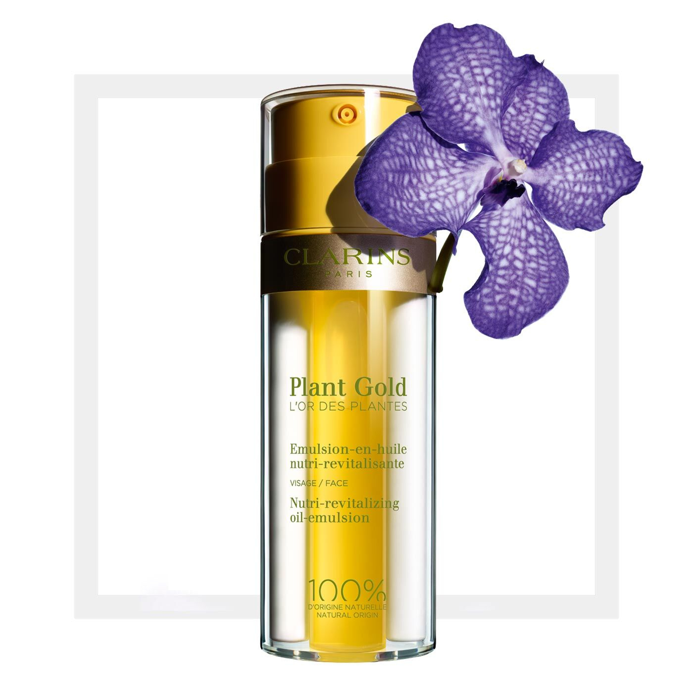 Clarins Plant Gold Nutri-Revitalizing Oil-Emulsion