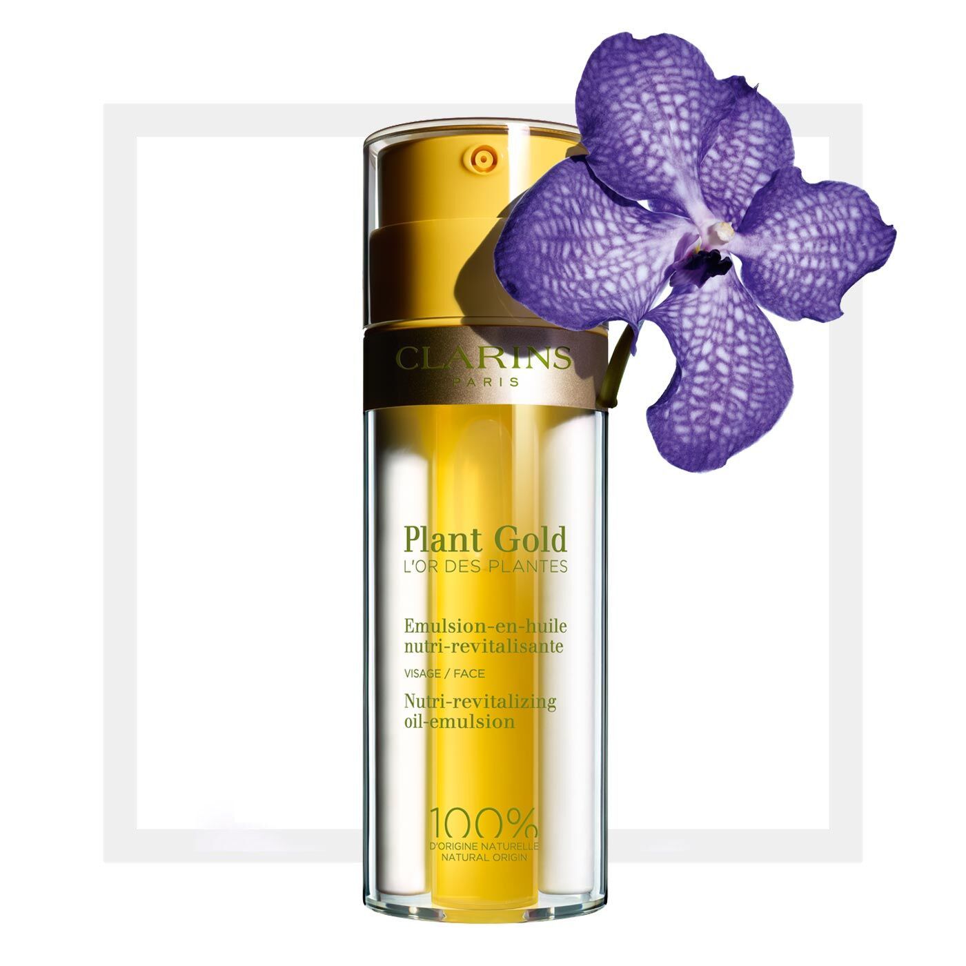Clarins Plant Gold Nutri-Revitalizing Oil-Emulsion 35 ml