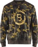 Blåkläder Limited sweatshirt 9408-1158 - Groen/Zwart - XL