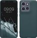 kwmobile telefoonhoesje geschikt voor Motorola Edge 60 Neo / Edge 50 Neo / ThinkPhone 25 - Hoesje voor smartphone - Back cover in leisteen