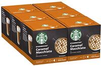 STARBUCKS Caramel Macchiato By Nescafe Dolce Gusto Coffee Pods, 6er Pack (6 x 12 capsules) (36 Servings)