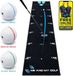 Me And My Golf Breaking Ball Putting Mat Zwart