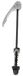 Thule Chariot Jogging Kit Reserveonderdeel Blauw, Zwart