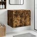 Prolenta Maison Exclusive - Cabinet De Salle De Bain Mural Chêne Fumé 62,5 X 44,5 X 50 Cm