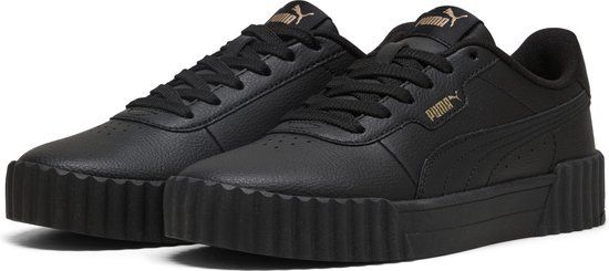PUMA Carina 3.0 Dames Sneakers - PUMA Black-PUMA Gold - Maat 40