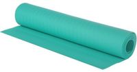 Merkloos / Sans marque Koopman International Turquoise blauwe yogamat/sportmat 180 x 60 cm