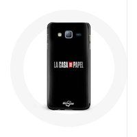 Maniacase Etui voor Samsung Galaxy J3 La casa de papel Logo