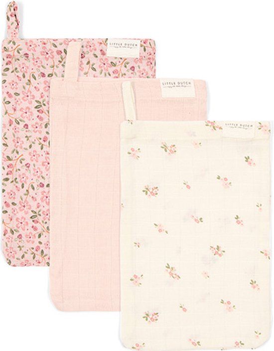 Little Dutch Washandjes set - Roze - Fairy Garden