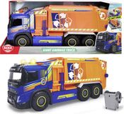 Dickie Toys Mega Vuilniswagen - Giant Garbage Truck - Volvo - Licht en geluid