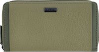 bugatti Ladies Long Zip Wallet Green Kaki
