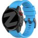 Bracelet Garmin D2 Delta Classic Silicone (Bleu Ciel)