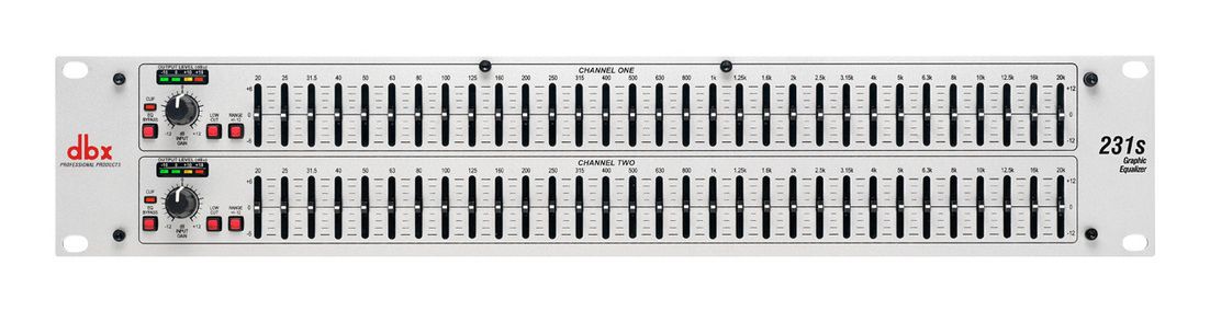 DBX 231S 31-Band Stereo Equalizer - White