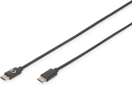 Digitus AK-300138-018-S USB-kabel USB 3.2 Gen 2 (3.1 Gen 2) 1,8 m USB C Zwart