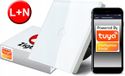 TUYA Interrupteur tactile ZigBee, 1 circuit, blanc, # L+N