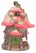 Omgoods - Maison de fées en résine - Décoration de jardin - Ornement d'extérieur - Maison de conte de fées - Cadeau idéal - 16,8 x 11,2 x 11,2 cm