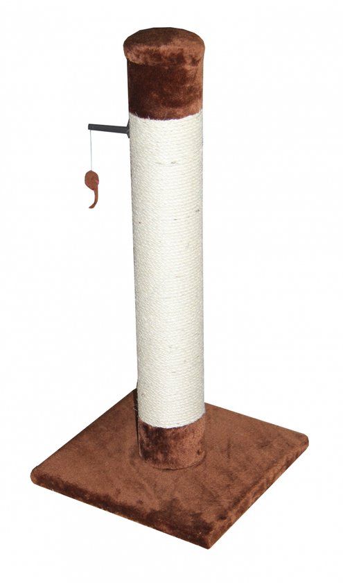 Ebi Classic Tree Post Krabpaal - Bruin - 38 x 38 x 80 cm