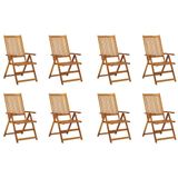 VidaXL Chaise de jardin en acacia