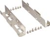 InLine HDD/SSD Mounting Rails, 2x 2.5" to 3.5", Silver