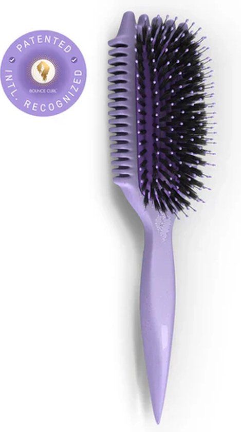 Bounce Curl Volume Edge Lift Brush paars