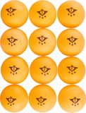 Engelhart Tafeltennis ballen - 36x - pingpong balletjes - oranje - 4 cm