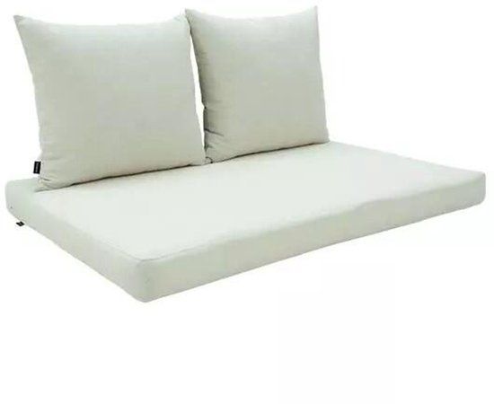 Merkloos Palletkussen Set 3 st. Panama Beige